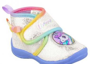 Παιδικές Παντόφλες Σπιτιού | Unicorn | 801016 | Ασημί - Disney - 